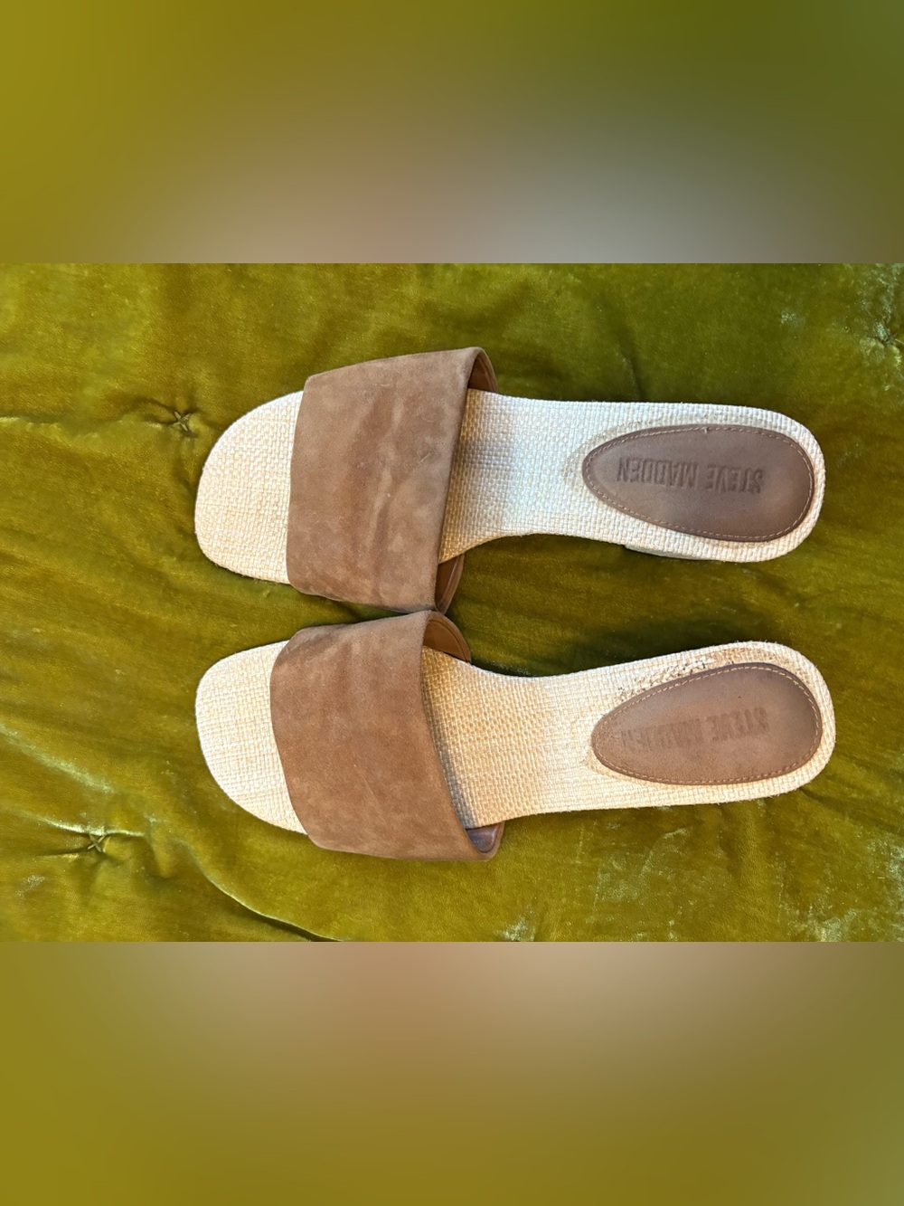 Steve Madden Suede block Heel